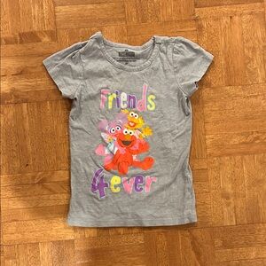 Sesame Street Gray Friends 4ever Kids T-Shirt